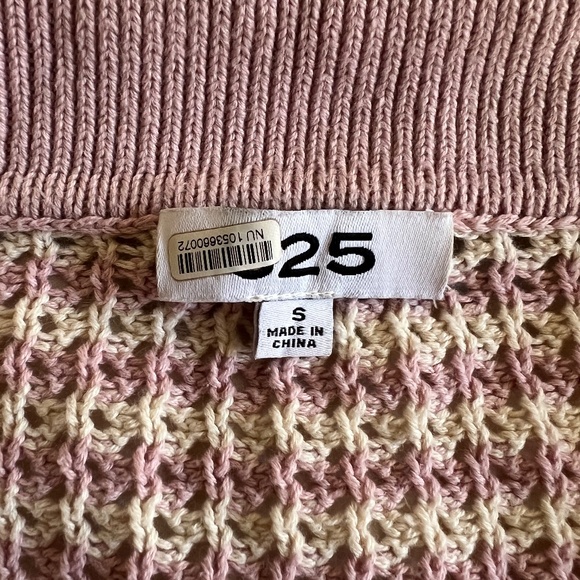 525 America Lavender Size S Cropped Sweater - Picture 6 of 6